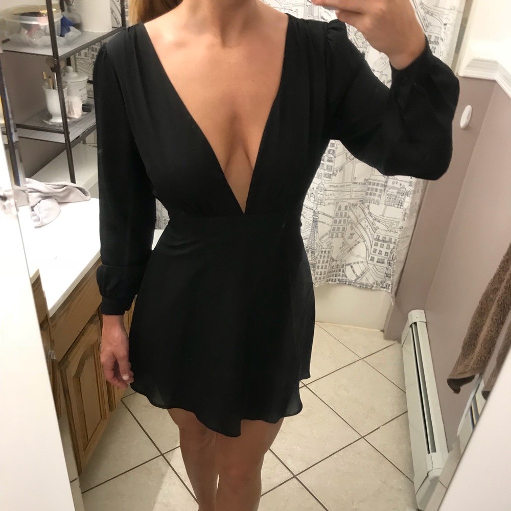 Lulu’s Black Dress- Size Small